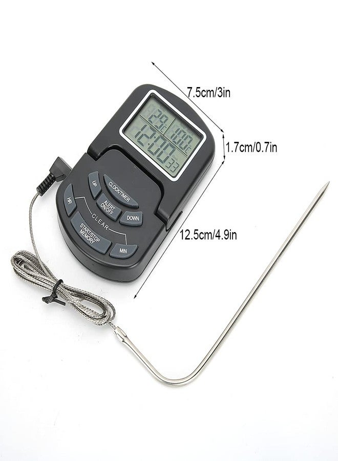 Okuyonic Probe Digital Highly Accurate Cooking Timer Kitchen for Home, Digital Meat Food Thermometer, Kitchen Cooking Thermometer with Timer for Cooking Turkey Fish Beef - Image 4